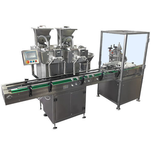 Устройство для подсчета и укупорки в бутылки - ACL 3000 D - MultiGel Srl - капсула / для прессованных материалов / для наполнения
