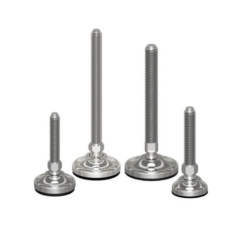 Ножка машины - 104 series - Martin Levelling Components - из нержавеющей стали / для нивелирования / резьбовая