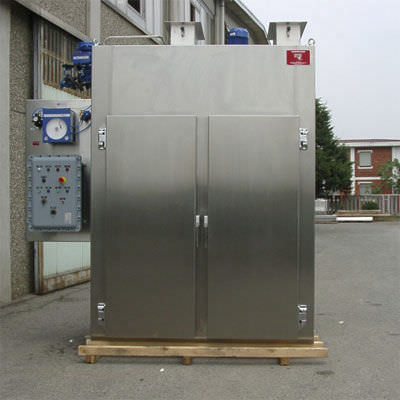 Вакуумный осушитель - 130 - 2 500 kW | TLC series - TERRUZZI - непрерывного действия / для фармацевтической промышленности / для очистки