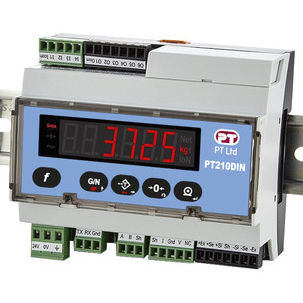 Цифровой весовой индикатор - PT210DIN - PT Limited - на DIN-рейке / RS-232 / Ethernet