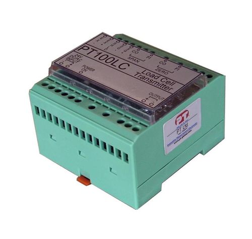Формирователь сигнала для датчиков силы - PT100LC - PT Limited - аналоговый / на DIN-рейке / для тензометра