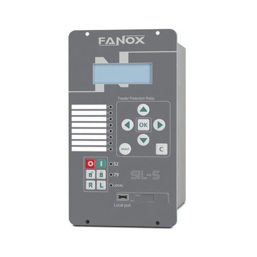 Защитное реле для фидера - SIL-S LPIT - FANOX ELECTRONIC - скачков напряжений / недонапряжение / тока перегрузки