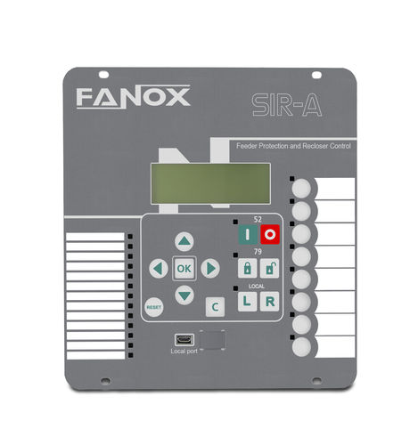 Защитное реле для фидера - SIR-A - FANOX ELECTRONIC - напряжения / тока / частоты