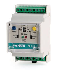 Трехфазовое статическое реле - ELR-B - FANOX ELECTRONIC - на DIN-рейке