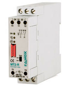 Защитное реле для измерения температуры - MT, MT2R - FANOX ELECTRONIC - для электрического двигателя / на DIN-рейке
