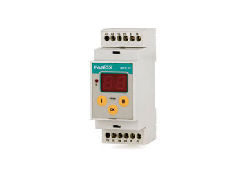 Цифровой таймер - MTR-10 - FANOX ELECTRONIC - на DIN-рейке
