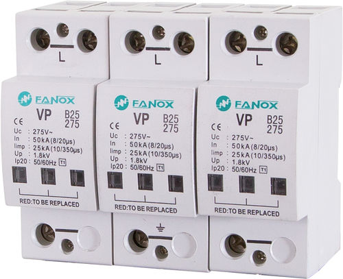 Защитное реле скачков напряжений - VP series - FANOX ELECTRONIC - AC / для воздушной электропередачи / на DIN-рейке