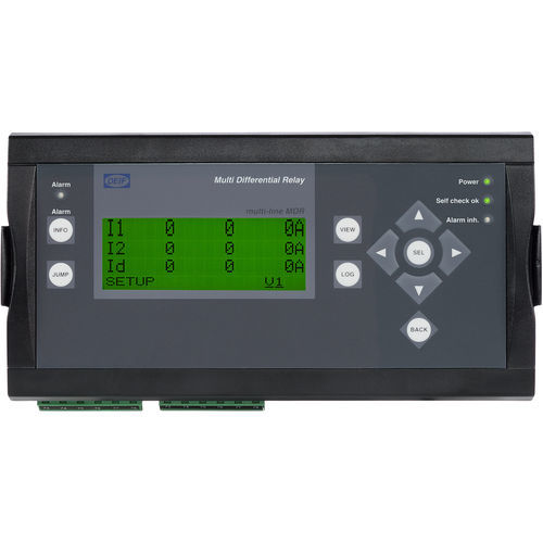 Защитное реле тока - MDR-2 series - DEIF - трехфазовое / AC / для генератора