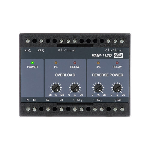 Реле защиты от перегрузки - RMP-112D - DEIF - фазы / трехфазовое / AC