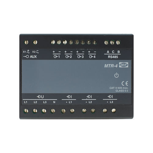 Трансдуктор коэффициента мощности - MTR-4 - DEIF - напряжения перем.тока / USB