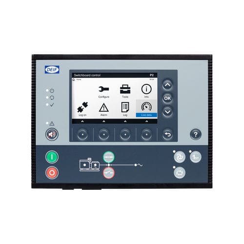Контроллер для электрогенераторной установки DNV - PPM-3 - DEIF - Регистр Ллойда / для использования на морских судах