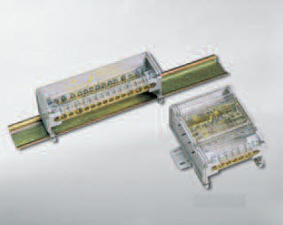 Клеммная колодка на DIN-рейке - 6 - 35 mm²,  76 - 125 A, 750 V - KORNER - для установки на панель / с винтовым соединением / эквипотенциальная