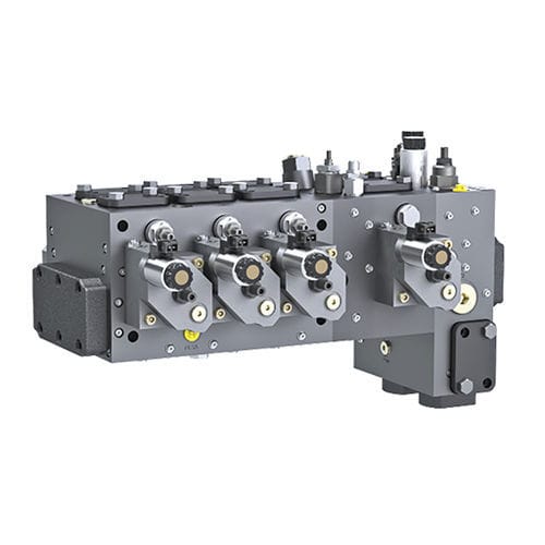 Гидравлический распределитель моноблок - VW series - LINDE HYDRAULIC - с выдвижным ящиком / с ручным управлением / с электрическим управлением