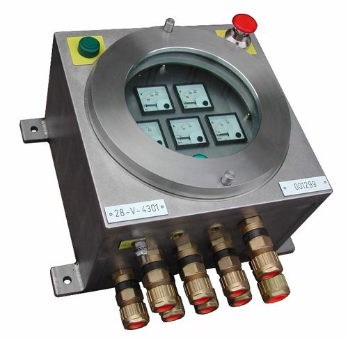 Выступающая соединительная коробка - PCX 1 Inox - IDRM - взрывозащищенная / из нержавеющей стали / с кабельным вводом