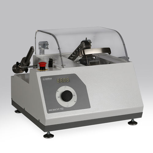 Станок для резки с мокрым абразивом - MICRACUT 152 - Metkon Instruments Inc. - для металла / для диска / для промышленного применения