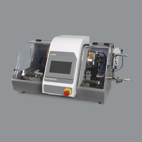 Станок для резки шлифовальный станок - GEOFORM 102 - Metkon Instruments Inc. - с вращающейся пластиной / для камня / для рифленой стальной трубы