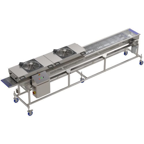 Ленточный конвейер - FMT - Food Processing Technology - транспортный / для охлаждения / с регулируемой высотой