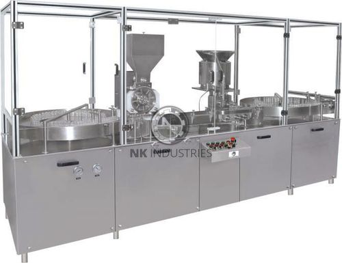 Автоматическая наполнительная машина - NKPF-120 - N.K. INDUSTRIES - для пластиковых бутылок / для стеклянных бутылок / для колб