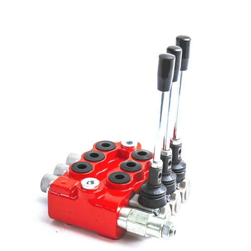 Гидравлический распределитель с выдвижным ящиком - GDV45 - Shanghai Guorui Hydraulic Technology Co., Ltd - с ручным приводом / 4/3 канала / моноблок