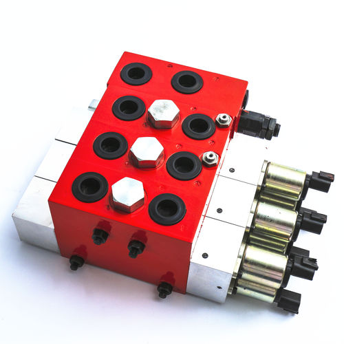 Гидравлический распределитель с выдвижным ящиком - Shanghai Guorui Hydraulic Technology Co., Ltd - с ручным приводом / электрогидравлический / пропорциональный