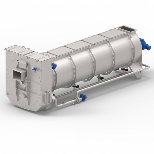 Винтовой конвейер - EIMA Engineering GmbH - горизонтальный / для охлаждения / с электродвигателем