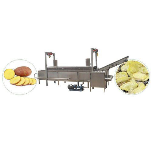 Фритюрница непрерывного действия - Economode Food Equipment (India) Pvt. Ltd. - для картофеля / автоматическая