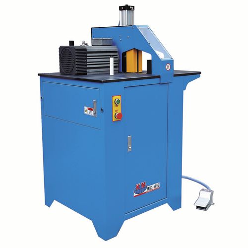 Станок для резки с вращающейся пластиной - KM-350B - Handanshi Kangmai Hydraulic Equipment Co. Ltd. - для металла / для резины / для гибкого шланга