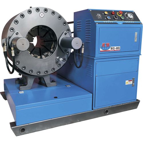 Опрессовочный станок для гибкого шланга - KM-91F - Handanshi Kangmai Hydraulic Equipment Co. Ltd. - автоматический / гидравлический / большая производительность