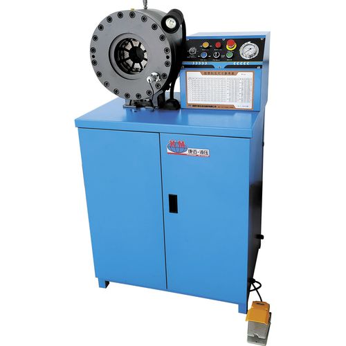 Опрессовочный станок для металлического провода - KM-91M-J - Handanshi Kangmai Hydraulic Equipment Co. Ltd. - автоматический / гидравлический / контролируемый PLC