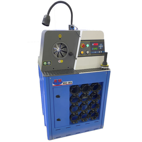 Опрессовочный станок для гибкого шланга - KM-91C-08 - Handanshi Kangmai Hydraulic Equipment Co. Ltd. - для гидравлического рукава / для изогнутых соединений / полуавтоматический