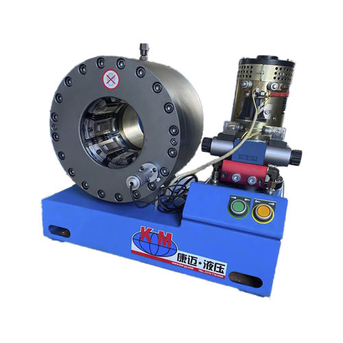 Опрессовочный станок для гибкого шланга - KM-91C-6DC - Handanshi Kangmai Hydraulic Equipment Co. Ltd. - для гидравлического рукава / полуавтоматический / гидравлический