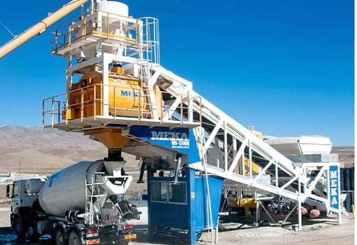 Стационарная бетоносмесительная установка - C120 - MEKA Crushing Screening and Concrete Batching Technologies - компактная / непрерывного действия