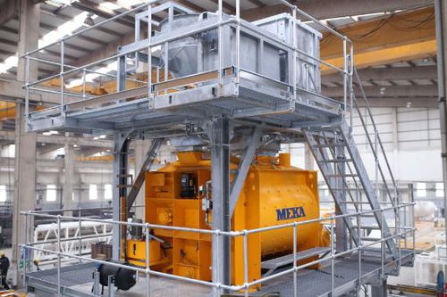 Стационарная бетоносмесительная установка - K140 - MEKA Crushing Screening and Concrete Batching Technologies - компактная / непрерывного действия