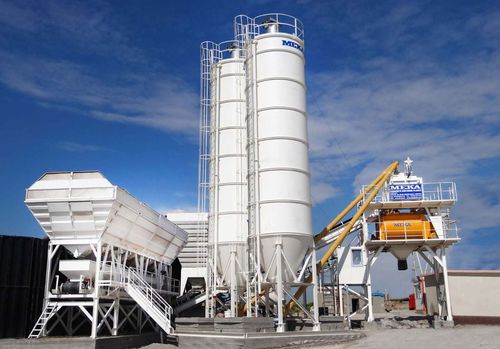 Бункер с коническим дном - MEKA Crushing Screening and Concrete Batching Technologies - сварной / телескопический / для цемента