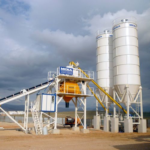 Стационарная бетоносмесительная установка - C100 - MEKA Crushing Screening and Concrete Batching Technologies - компактная / непрерывного действия