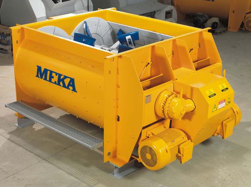 2-осная мешалка - MB-T series - MEKA Crushing Screening and Concrete Batching Technologies - планетарная / импульсного действия / для твердых веществ