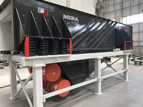 Подающее устройство устройство предварительного просеивания - MSF series - MEKA Crushing Screening and Concrete Batching Technologies - компактное