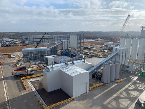 Стационарная бетоносмесительная установка - K 200 - MEKA Crushing Screening and Concrete Batching Technologies - 2-осная