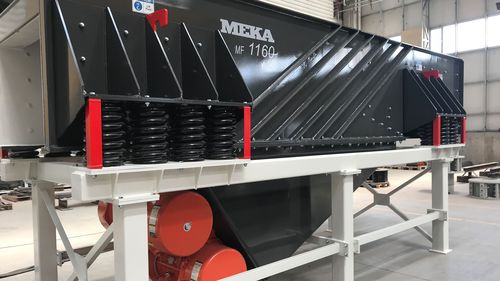 Вибрационное подающее устройство - MGF series - MEKA Crushing Screening and Concrete Batching Technologies - весовое / устройство предварительного просеивания