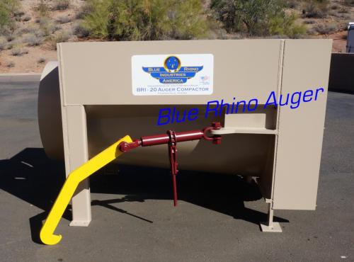Стационарный уплотнитель отходов - 20 HP - Blue Rhino Industries of America - винтовой