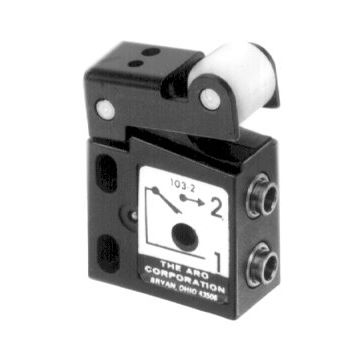 Пневматический распределитель с заслонкой - 100 series - ARO, Ingersoll Rand - с валком / 3 канала