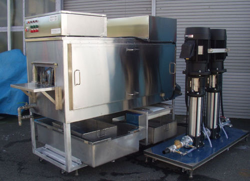 Машина для снятия рыбьей чешуи для лосося - Water Jet MU Series - Pisces Fish Machinery Inc. - для лещей / для розовой дорады / для сетей
