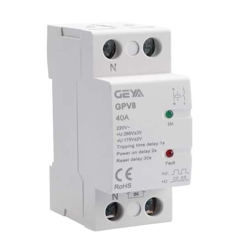 Защитное реле недонапряжение - GPV8 - Zhejiang Geya Electrical Co., Ltd - перегрузки / на DIN-рейке