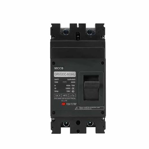 Выключатель с литым корпусом - GRM3DC - Zhejiang Geya Electrical Co., Ltd - магнитно-термический / с защитой от короткого замыкания / AC/DC