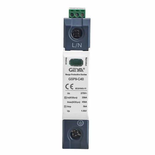 Коробка разрядника тип 2 - GSP9-C40 - Zhejiang Geya Electrical Co., Ltd - класс II / типа 1CA / высокая энергия