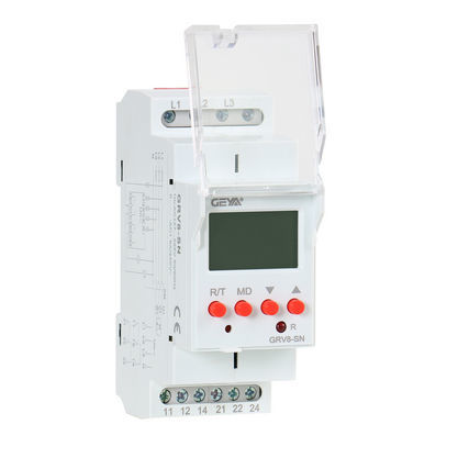 Реле для наблюдения напряжения - GRV8 series - Zhejiang Geya Electrical Co., Ltd - фазы / 1NO/NF / трехфазовое