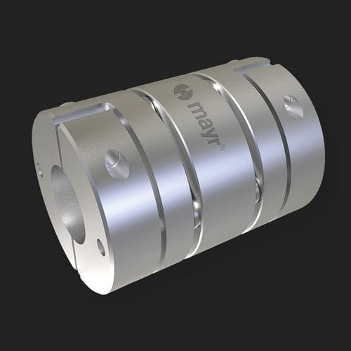 Жесткая соединительная муфта для валов на кручение - ROBA®-DS servo  - Chr. Mayr GmbH + Co. KG - из нержавеющей стали / компактная / с двойным шарниром