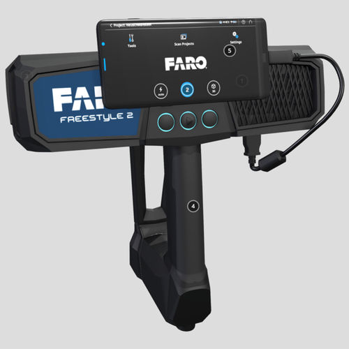 Сканер 3D - Freestyle 2 - FARO Technologies - для измерений / лазер / миниатюрный