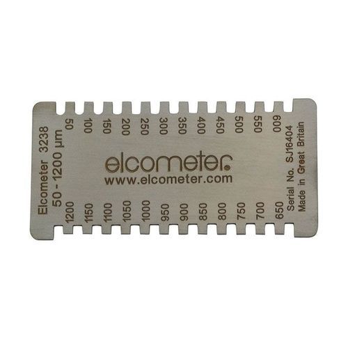 Толщиномер гребенка для мокрого слоя - 3238 series - Elcometer - для влажной пленки / стационарный / из нержавеющей стали