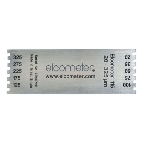 Толщиномер гребенка для мокрого слоя - 115 series - Elcometer - для влажной пленки / стационарный / сверхточный